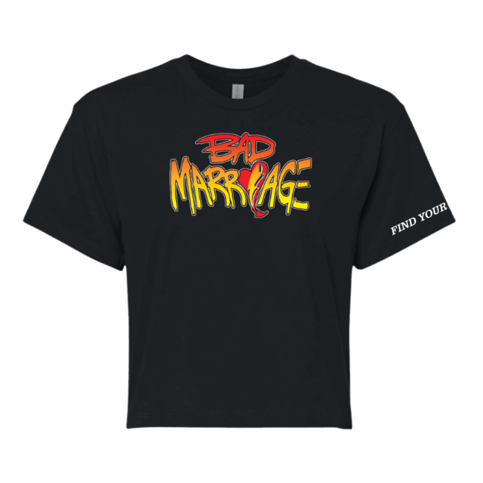 Bad Marriage Crop Tee - Image 2