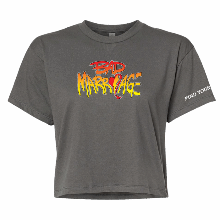 Bad Marriage Crop Tee - Image 3