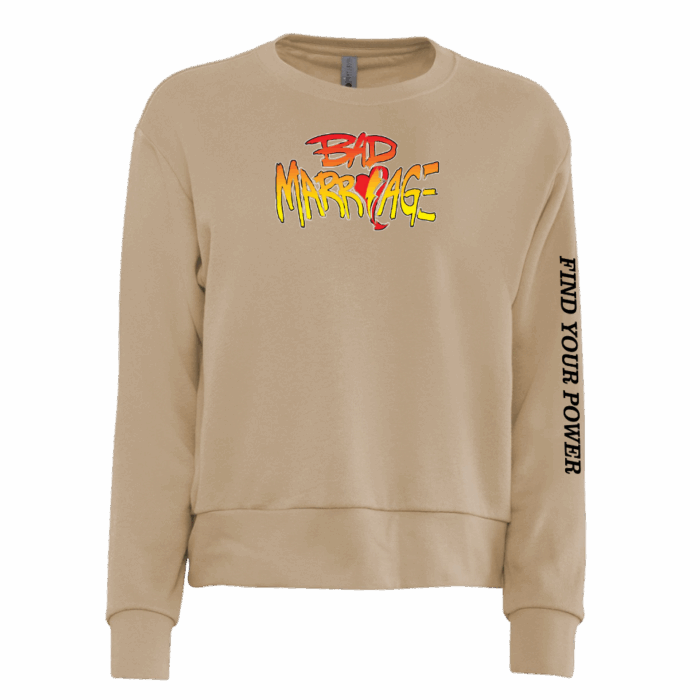 Bad Marriage Laguna Sueded Sweatshirt