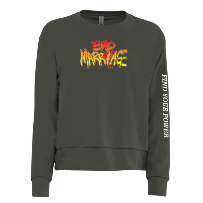 Bad Marriage Laguna Sueded Sweatshirt - Image 3