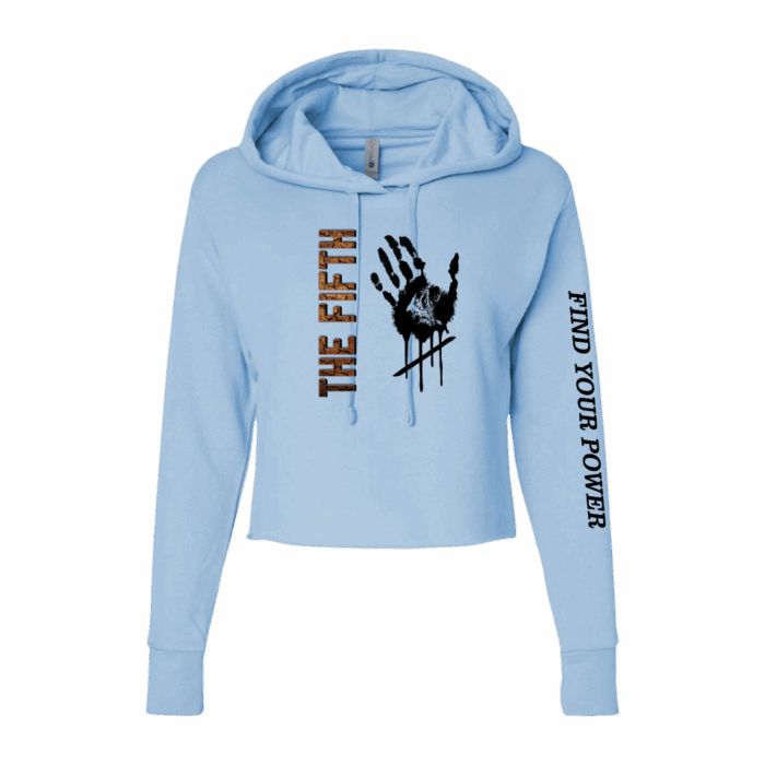 The Fifth Women's Crop Hoodie - Image 2