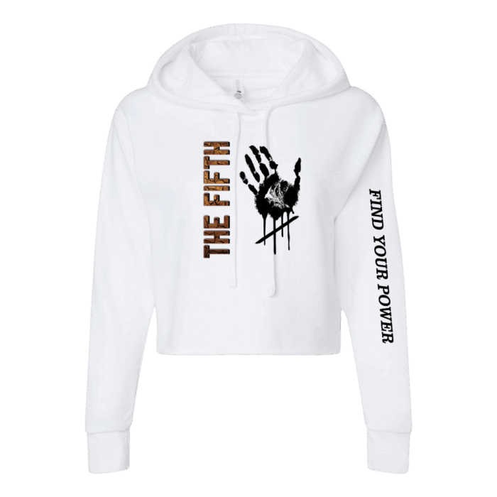 The Fifth Women's Crop Hoodie - Image 3