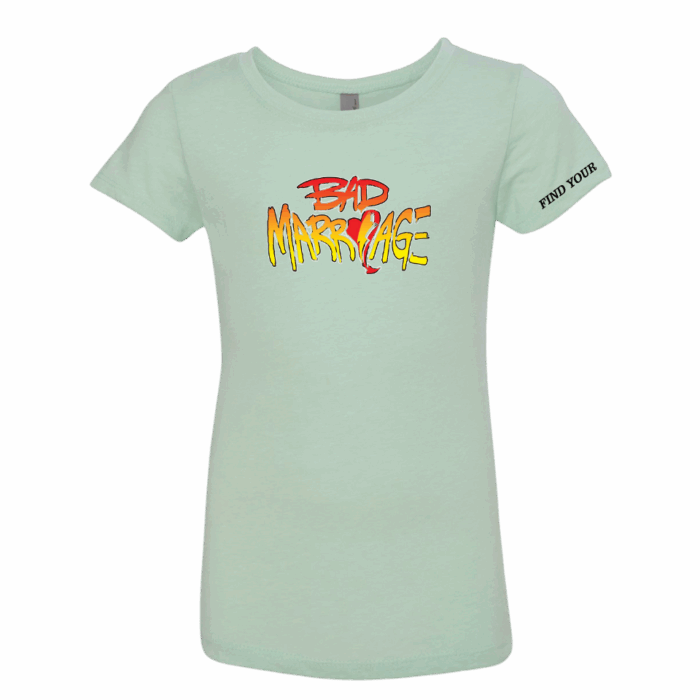 Bad Marriage Girl's T-Shirt - Image 2