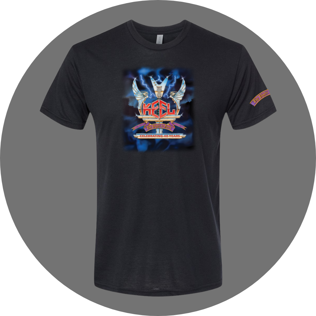 Keel 40th Anniversary Shirt from BodyThredz